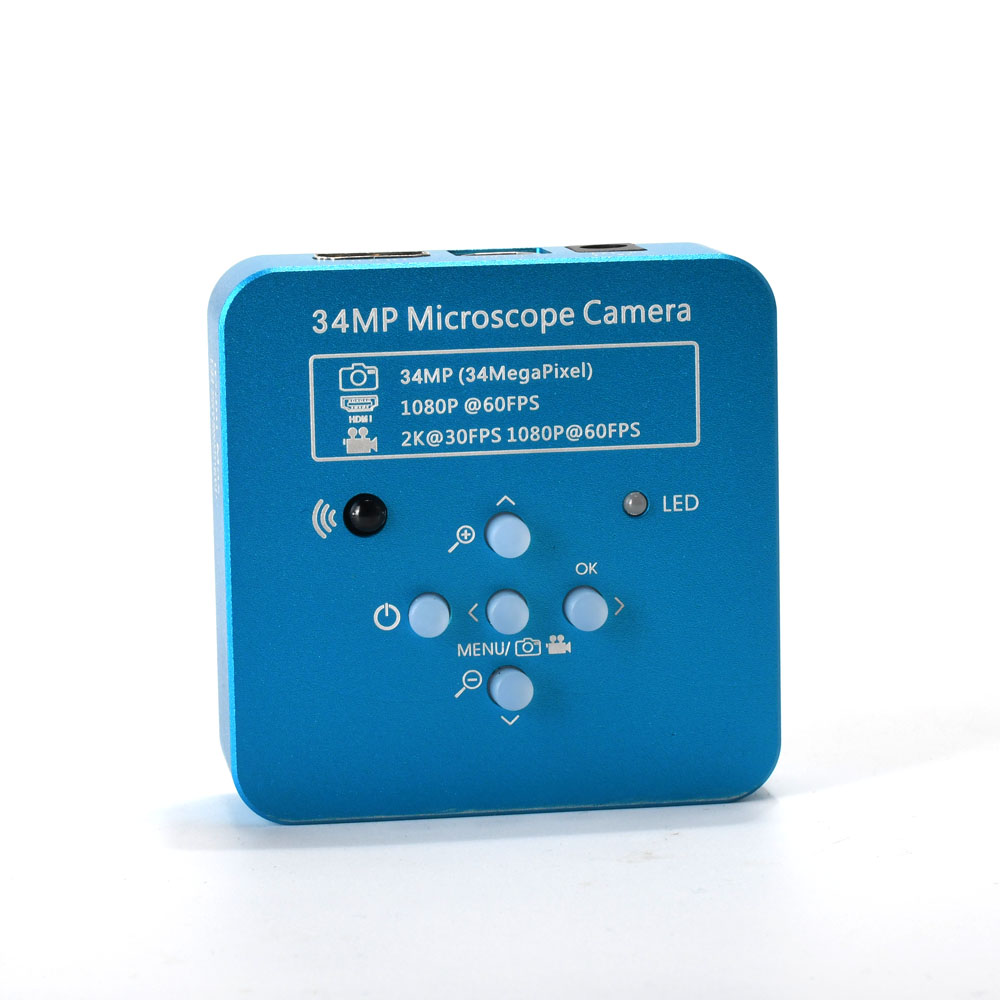 3400万HDMI电子显微镜高清工业相机显微镜摄像头手机维修放大镜